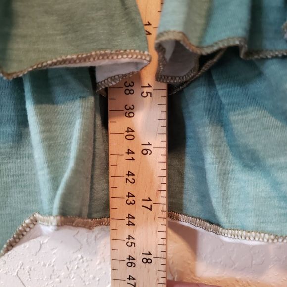 Conice Co 12 Month Girls Ruffled Mixed Media Dress XS - Picture 8 of 9